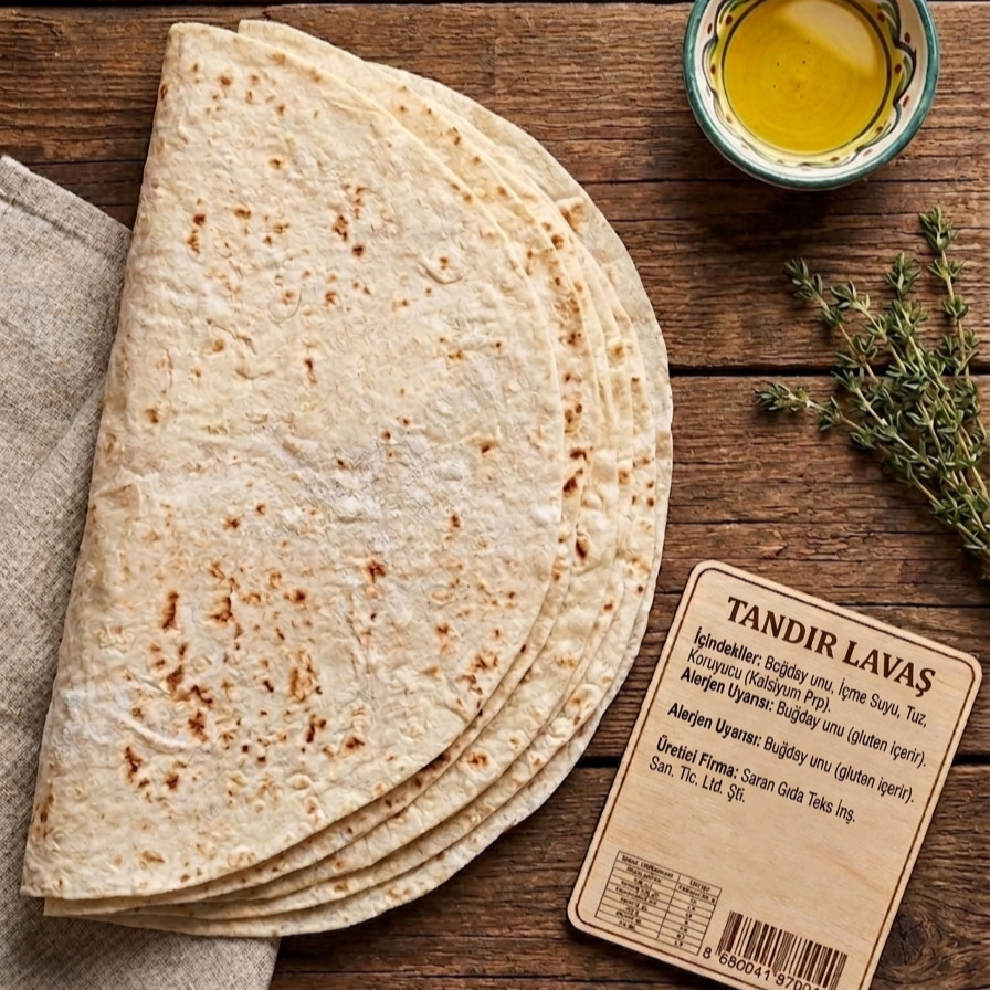 Tandır Lavaş (5'li Paket)