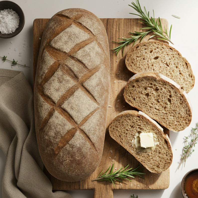Çavdarlı Ekmek [Rye Bread)