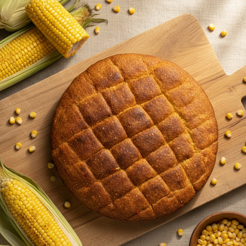 Mısır Ekmeği (Cornbread)