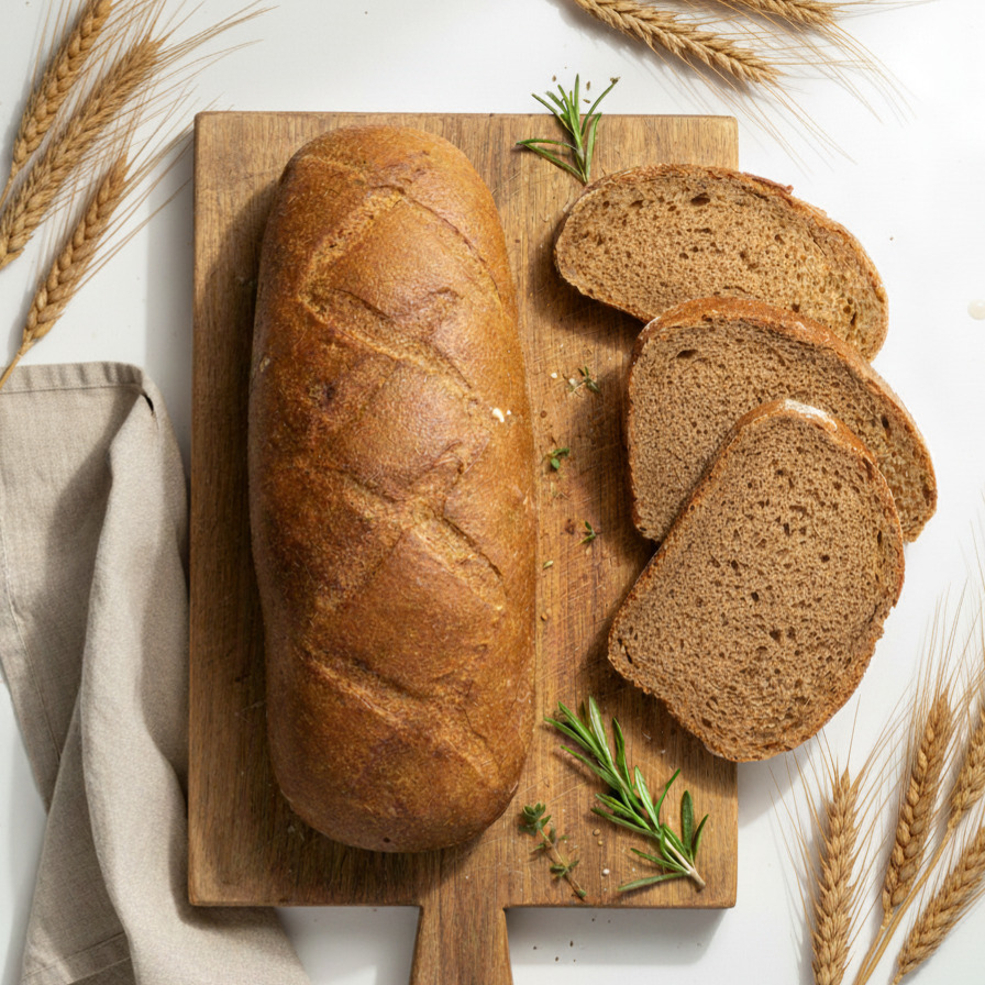 Tam Buğdaylı Ekmek (Whole Wheat Bread)