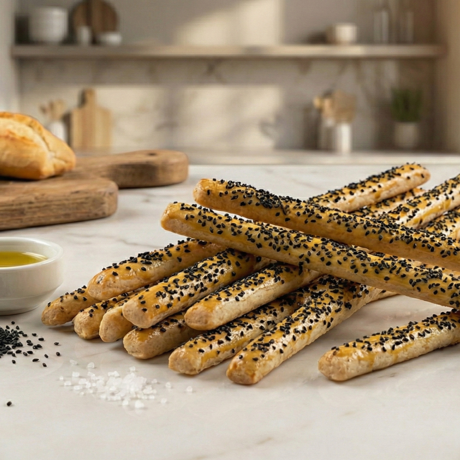 Çörekotlu Baton Sale-Grissini (200 gr)